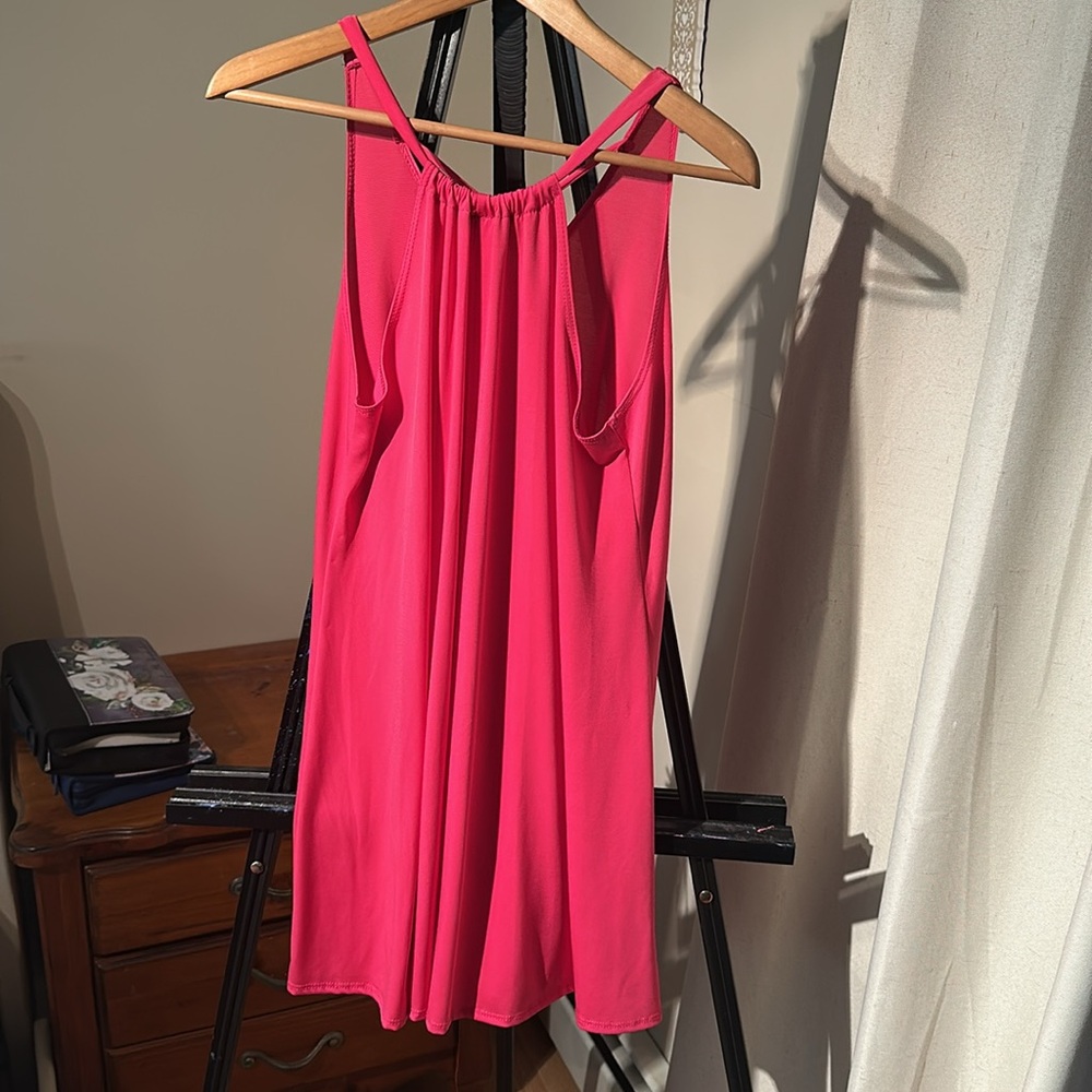 First Love Hot Pink Mini Dress - Picture 3 of 3
